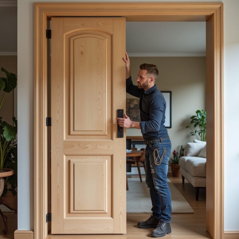 how to fix interior door