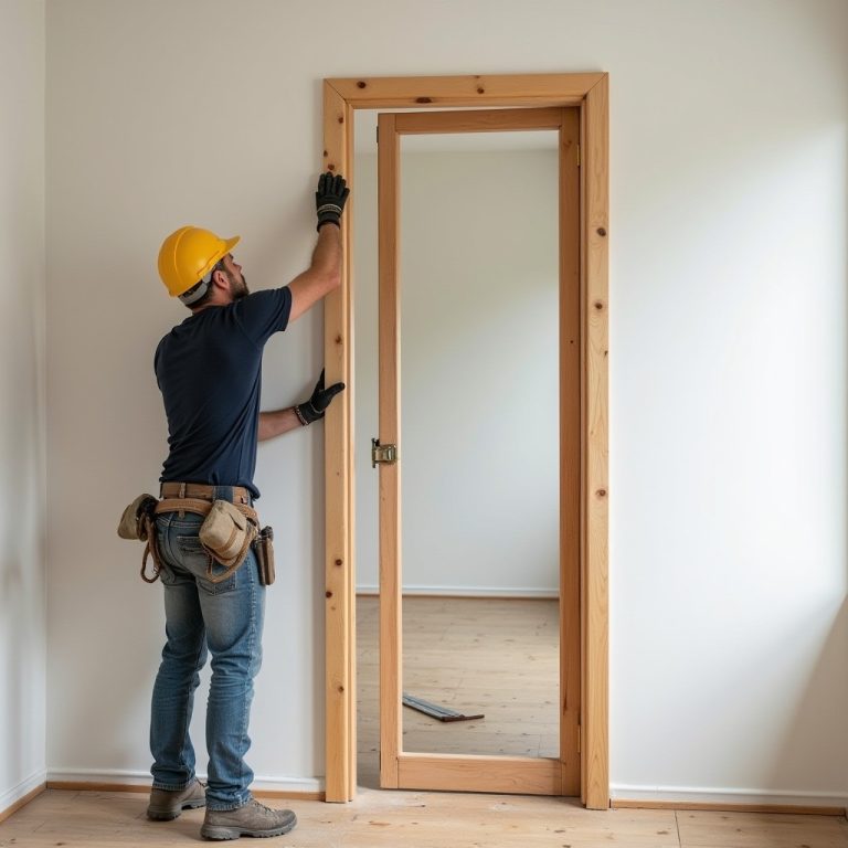 interior door frame replacement procedure